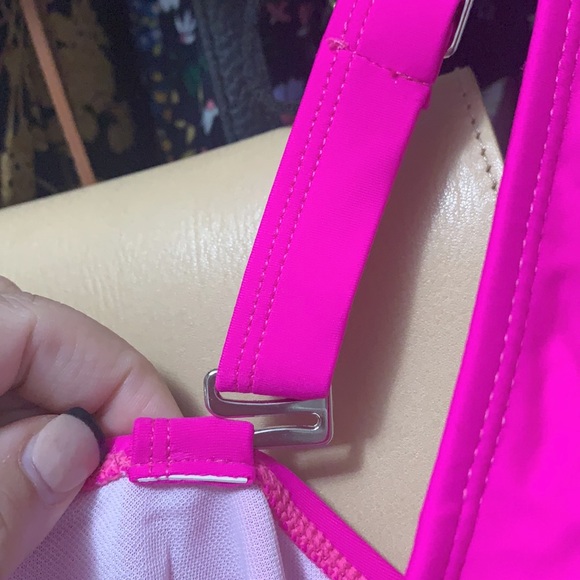 Plus Neon Pink One Piece Swimsuit - Picture 5 of 10